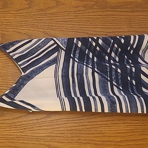 Paint Stroke Dress 💙🤍